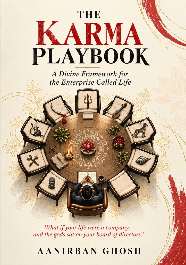 The Karma Playbook by Aanirban Ghosh — book cover